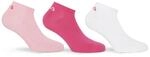 Fila Socken "UNISEX INVISIBLE PLAIN SOCKS" 3 Paar tlg. mit eingestricktem Logo...