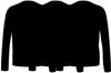 T-Shirt TOMMY HILFIGER UNDERWEAR "3P LS Tee" Gr. S (48), schwarz (black, black,