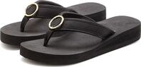 LASCANA Badezehentrenner "Sandale, Badeschuh, Pantolette, Badelatsche, Flip Flop,