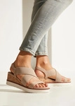 Sandalette LASCANA "Sommerschuh, offener Schuh, Sandale, Keilsandalette",...
