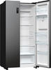 E (A bis G) GORENJE Side-by-Side "NRR 9185 EA_XLWD" Kühlschränke Wasserspender
