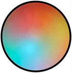 BRILLIANT LED Deckenleuchte "Heida", schwarz, &Oslash; 49cm H: 7,5cm, Leuchten, 3000...