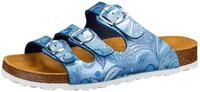 Pantolette LICO "Pantolette Bioline Lady Power", Damen, Gr. 36, blau, Synthetik,