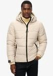 Superdry Steppjacke "HOODED SPORTS PUFFR JACKET" mit Kapuze mit kontrastfarbener