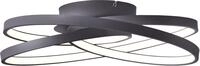 BRILLIANT Deckenleuchte "Labyrinth", schwarz, 1, &Oslash; 39,5cm H: 11,5cm, 1 Stk.,