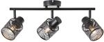 BRILLIANT Deckenstrahler "Bano", schwarz (schwarz matt), 3, H: 19,5cm, 1 Stk.,