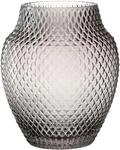 LEONARDO Tischvase "Dekovase POESIA, Relief-Optik, in bauchiger Form" aus Glas,