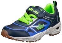 Hallenschuh LICO "Sportschuh Salford VS", M&auml;dchen, Gr. 25, blau, Synthetik, Schuhe