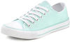 Sneaker LASCANA Gr. 36, blau (mint) Damen Schuhe Skaterschuh Canvassneaker...