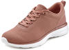 Sneaker LASCANA "Freizeitschuh, Halbschuh" Gr. 35, rosa (altrosa) Damen Schuhe