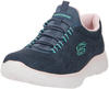 Slip-On Sneaker SKECHERS "SUMMITS-FUN FLARE" Gr. 39, blau (navy, rosa) Damen Schuhe