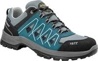 Wanderschuh GRISPORT "Halbschuh Gritex", Damen, Gr. 36, grau (grau, blau),