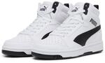 PUMA Sneaker "REBOUND V6 MID JR" kn&ouml;chelhoch, retro-inspiriertes Design, mit