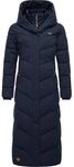 Ragwear Steppmantel "Natalka Extralong" Gesteppter Damen Mantel mit Kapuze