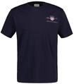 T-Shirt GANT "T-Shirt Regular Archive Shield EMB 1er Pack", Herren, Gr. XXL, blau,