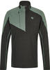 Sweater ZIENER "JAPVO" Gr. 46, schwarz (unifarben mit farbeinsatz) Herren Sweatshirts