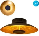 N&Auml;VE LED Deckenleuchte "Firenze", gold, 1, &Oslash; 30cm H: 15cm, 1 Stk., Leuchten, Schirm