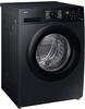 A (A bis G) SAMSUNG Waschmaschine "WW90CGC04AAB" Waschmaschinen schwarz...