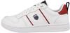 Sneaker K-SWISS "Lozan Match LTH" Gr. 43, rot (weiß, rot) Schuhe Sneaker
