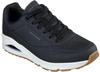 Sneaker SKECHERS "Uno" Gr. 43, schwarz-weiß (schwarz, weiß) Herren Schuhe