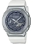 Chronograph CASIO G-SHOCK, wei&szlig; (wei&szlig;, graublau), Armbanduhren, Herren,