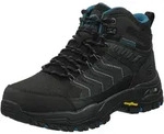 Trekkingschuh SKECHERS "Skechers Wanderschuhe Leder", Herren, Gr. 43, schwarz,...