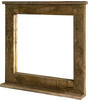 Spiegel SIT "Frigo" Gr. B/H/T: 70 cm x 69 cm x 9 cm, Struktur, beige (natur) Spiegel
