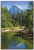 Wandbild ARTLAND "Yosemite Valley Half Dome River of Mercy" Bilder Gr. B/H: 60...