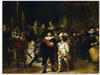 Wandbild ARTLAND "Die Nachtwache. 1642" Bilder Gr. B/H: 60 cm x 45 cm,...