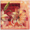 Leinwandbild ARTLAND "Klassische Blumen IV" Bilder Gr. B/H: 70 cm x 70 cm,...