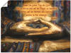 Artland Wandbild "Weisheit", Religion, (1 St.), als Leinwandbild, Poster,