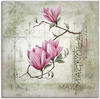 Artland Wandbild "Pinke Magnolie", Blumen, (1 St.), als Leinwandbild, Poster,