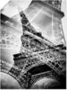 Artland Wandbild "Der doppelte Eiffelturm", Gebäude, (1 St.), als Alubild,