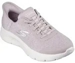 Wanderschuh SKECHERS "Slip-ins", Kinder, Gr. 36, lila (violett), Obermaterial: 100%