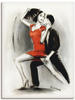 Wandbild ARTLAND "Leidenschaftliches Tanzpaar" Bilder Gr. B/H: 60 cm x 80 cm,