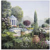 Artland Leinwandbild "Paradies I", Garten, (1 St.), auf Keilrahmen gespannt