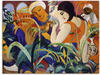 Wandbild ARTLAND "Orientalische Frauen. 1912" Bilder Gr. B/H: 80 cm x 60 cm,
