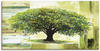 Wandbild ARTLAND "Frühlingsbaum auf abstraktem Hintergrund" Bilder Gr. B/H:...