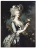 Wandbild ARTLAND "Marie Antoinette, 1783" Bilder Gr. B/H: 45 cm x 60 cm,...