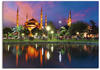 Wandbild ARTLAND "Blaue Moschee in Istanbul - Türkei" Bilder Gr. B/H: 100 cm x...
