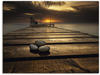 Wandbild ARTLAND "Sonnenaufgang am Schwarzen Meer" Bilder Gr. B/H: 120 cm x 90...