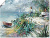 Artland Wandbild "Hoffnung am Horizont", Küste, (1 St.), als Leinwandbild,...