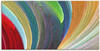 Leinwandbild ARTLAND "Windwellen III" Bilder Gr. B/H: 150 cm x 75 cm, Muster