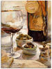 Wandbild ARTLAND "Ausgezeichneter Wein" Bilder Gr. B/H: 60 cm x 80 cm,...