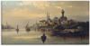 Artland Wandbild "Kauffahrtsschiffe auf Bosporus, Istanbul", Gewässer, (1...