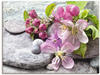 Artland Wandbild "Apfelblüten", Blumen, (1 St.), als Leinwandbild, Poster,