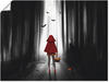 Artland Wandbild "Das Rotkäppchen auf High Heels", Dark Fantasy, (1 St.), als