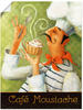 Artland Poster "Cafe Moustache II", Getränke, (1 St.), als Leinwandbild,