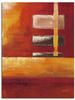 Artland Leinwandbild "Felder II - Abstrakt", Muster, (1 St.), auf Keilrahmen...