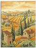 Artland Wandbild "Italien Toscana", Europa, (1 St.), als Alubild, Outdoorbild,